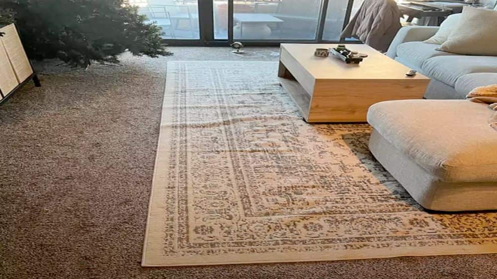 از بین بردن چروک فرش