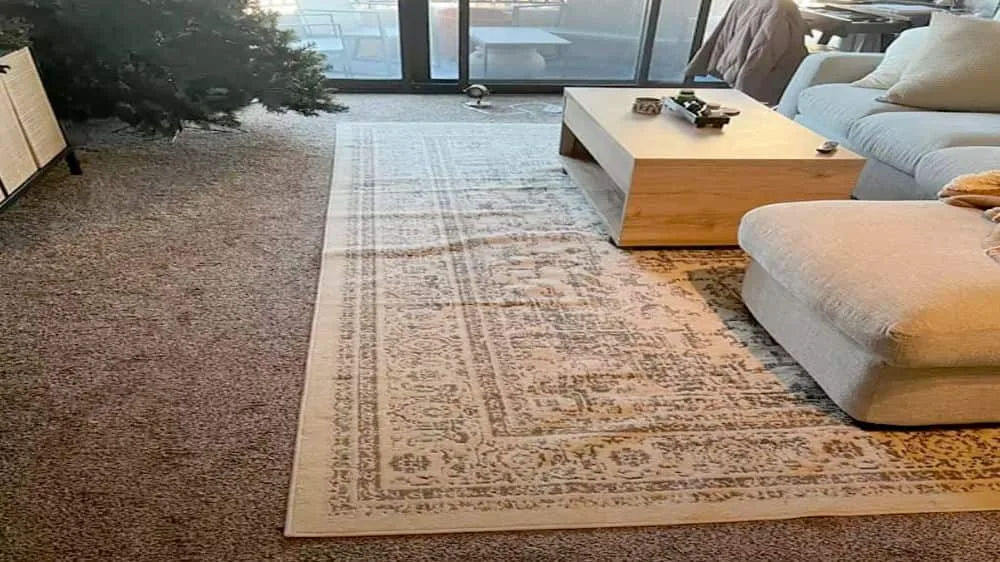 از بین بردن چروک فرش