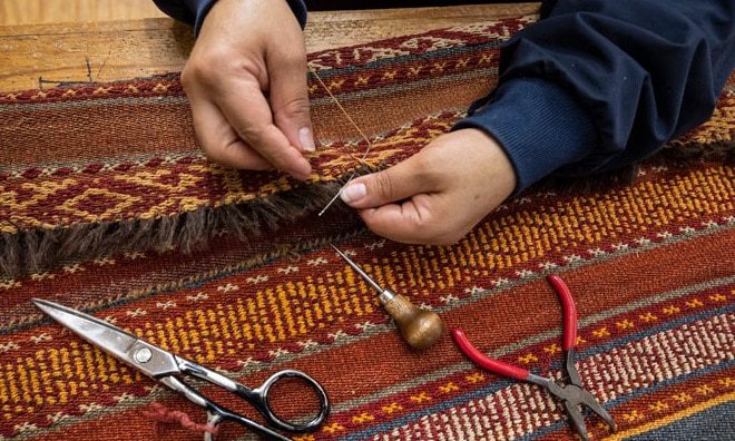 رفوگری فرش دستباف اصفهان